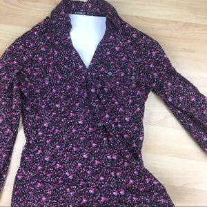 Express Essentials Floral Stretch Top